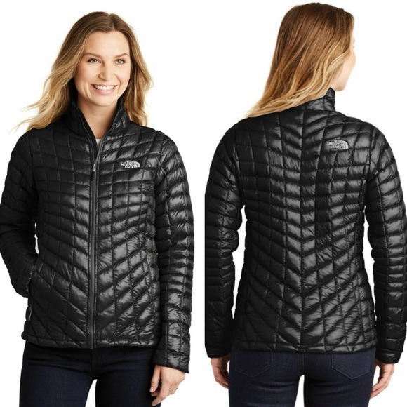 THE NORTH FACE THERMOBALL MICRO BLACK PUFFER SIZE SMALL - Picture 1 of 16